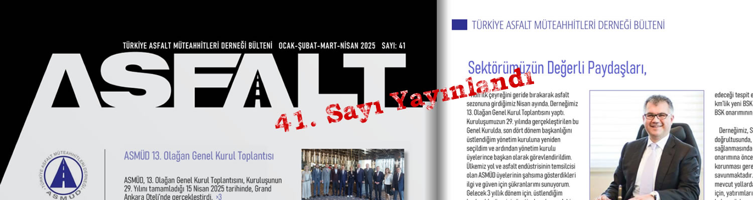 ASMÜD Bülten, 41.Sayı